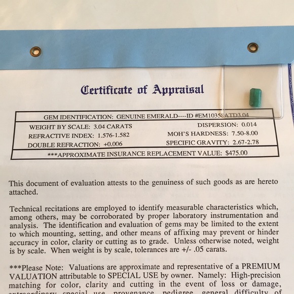 3.04 Carat Emerald - Picture 4 of 7